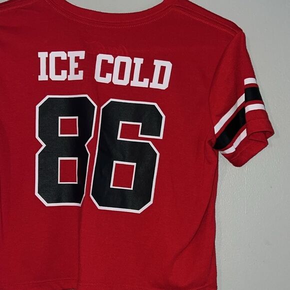 Red Coca Cola Ice Cold Women’s Crop jersey - Picture 5 of 6